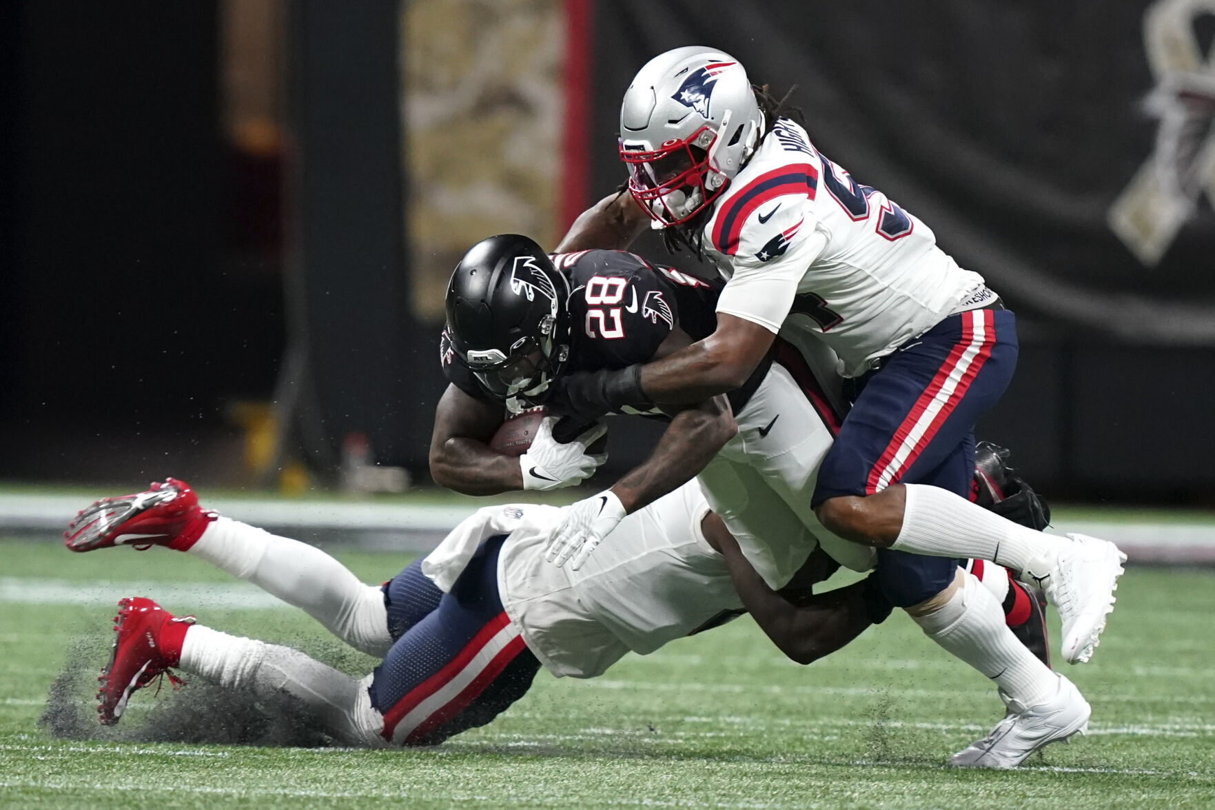 APTOPIX Patriots Falcons Football
